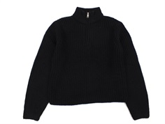Kids ONLY black zip pullover knit sweater